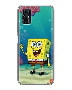 Чехол для ZTE Blade V2020 Smart с картинкой «Подводный привет»