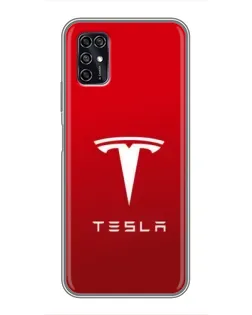 Чехол для ZTE Blade V2020 Smart с картинкой «Tesla Red Classic»