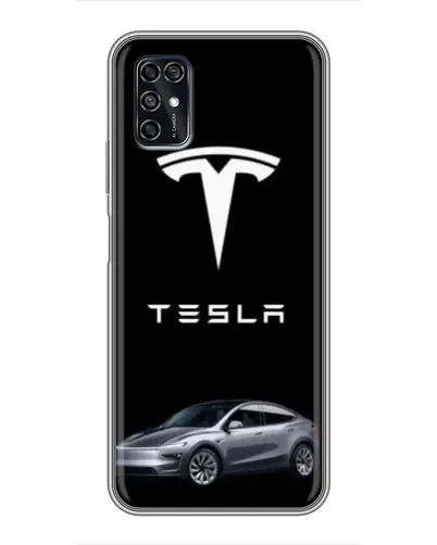 Чехол для ZTE Blade V2020 Smart с картинкой «Tesla Model Y» Чехол для ZTE Blade V2020 Smart с картинкой «Tesla Model Y»
