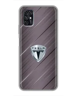 Чохол для ZTE Blade V2020 Smart з картинкою «Металева текстура Tesla» Чохол для ZTE Blade V2020 Smart з картинкою «Металева текстура Tesla»
