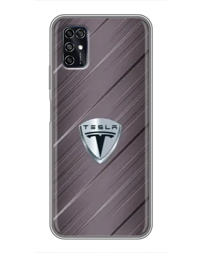 Чехол для ZTE Blade V2020 Smart с картинкой «Металлическая текстура Tesla» Чехол для ZTE Blade V2020 Smart с картинкой «Металлическая текстура Tesla»