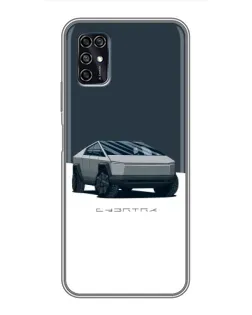 Чохол для ZTE Blade V2020 Smart з картинкою «Сріблястий Cybertruck Tesla» Чохол для ZTE Blade V2020 Smart з картинкою «Сріблястий Cybertruck Tesla»