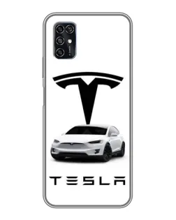 Чохол для ZTE Blade V2020 Smart з картинкою «Tesla White Style» Чохол для ZTE Blade V2020 Smart з картинкою «Tesla White Style»