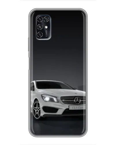 Чехол для ZTE Blade V2020 Smart с картинкой «Mercedes AMG GT Silver»