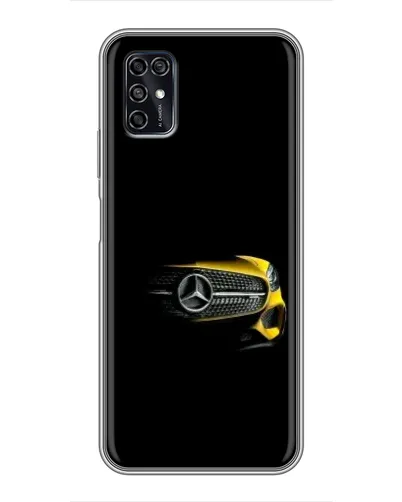 Чехол для ZTE Blade V2020 Smart с картинкой «Mercedes — ретро стиль»