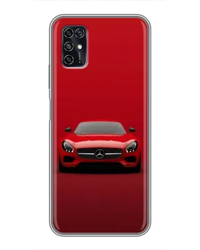 Чехол для ZTE Blade V2020 Smart с картинкой «Красный Mercedes AMG»