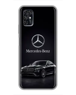 Чехол для ZTE Blade V2020 Smart с картинкой «Mercedes — решетка радиатора»