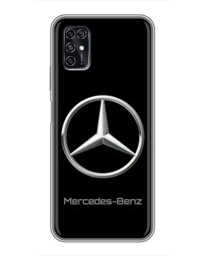 Чехол для ZTE Blade V2020 Smart с картинкой «Mercedes Silver Logo»