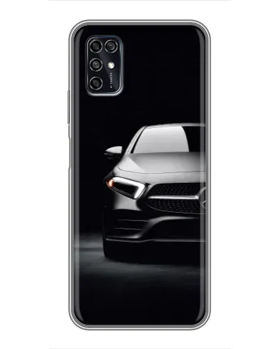 Чехол для ZTE Blade V2020 Smart с картинкой «Свет фар Mercedes»