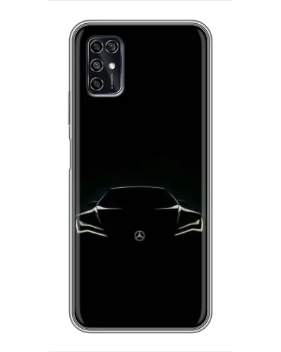 Чехол для ZTE Blade V2020 Smart с картинкой «Mercedes — силуэт авто» Чехол для ZTE Blade V2020 Smart с картинкой «Mercedes — силуэт авто»