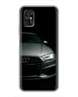 Чехол для ZTE Blade V2020 Smart с картинкой «Audi — детализация кузова»