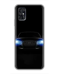 Чохол для ZTE Blade V2020 Smart з картинкою «Audi в неоні»