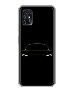 Чохол для ZTE Blade V2020 Smart з картинкою «Погляд Audi у темряві»