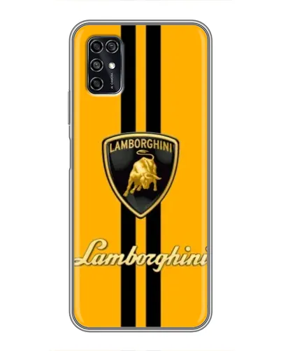 Чехол для ZTE Blade V2020 Smart с картинкой «Lamborghini Stripe желтый» Чехол для ZTE Blade V2020 Smart с картинкой «Lamborghini Stripe желтый»