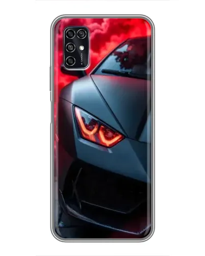 Чехол для ZTE Blade V2020 Smart с картинкой «Lamborghini красное сияние» Чехол для ZTE Blade V2020 Smart с картинкой «Lamborghini красное сияние»