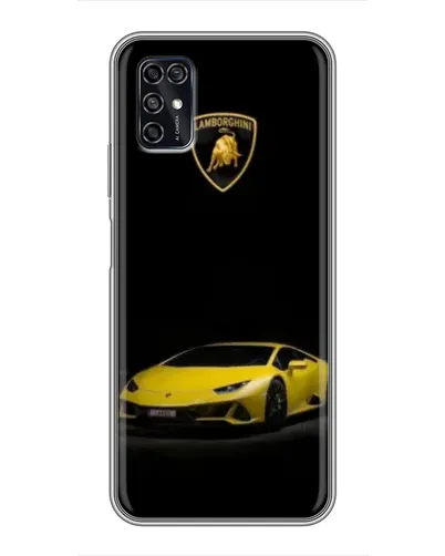 Чехол для ZTE Blade V2020 Smart с картинкой «Lamborghini желтый акцент» Чехол для ZTE Blade V2020 Smart с картинкой «Lamborghini желтый акцент»