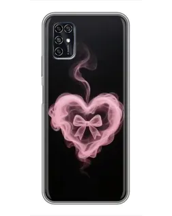 Чохол для ZTE Blade V2020 Smart з картинкою «Димчасте серце» Чохол для ZTE Blade V2020 Smart з картинкою «Димчасте серце»