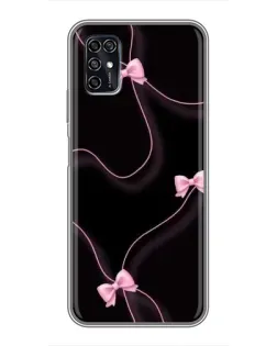 Чохол для ZTE Blade V2020 Smart з картинкою «Рожеві стрічки» Чохол для ZTE Blade V2020 Smart з картинкою «Рожеві стрічки»