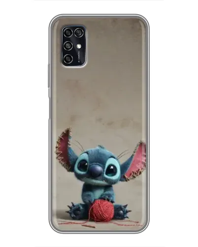 Чохол для ZTE Blade V2020 Smart з картинкою «Стіч на чоричневому фоні» Чохол для ZTE Blade V2020 Smart з картинкою «Стіч на чоричневому фоні»