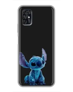 Чохол для ZTE Blade V2020 Smart з картинкою «Стіч на чорному»