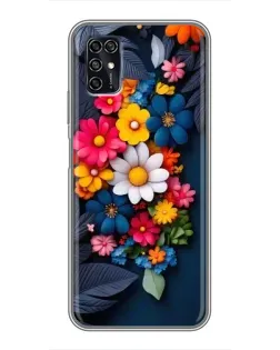 Чохол для ZTE Blade V2020 Smart з картинкою «Квіткова феєрія»