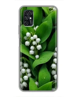 Чохол для ZTE Blade V2020 Smart з картинкою «Конвалії в зелені»