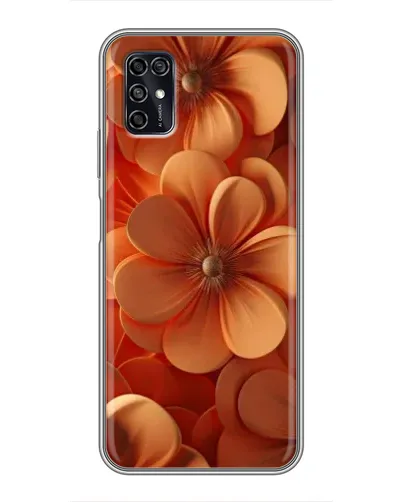 Чохол для ZTE Blade V2020 Smart з картинкою «Помаранчева макро квітка» Чохол для ZTE Blade V2020 Smart з картинкою «Помаранчева макро квітка»