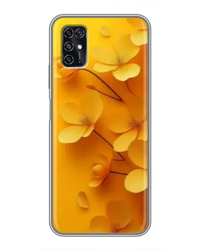 Чохол для ZTE Blade V2020 Smart з картинкою «Золоті пелюстки» Чохол для ZTE Blade V2020 Smart з картинкою «Золоті пелюстки»