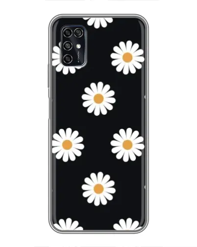Чохол для ZTE Blade V2020 Smart з картинкою «Ромашки на чорному» Чохол для ZTE Blade V2020 Smart з картинкою «Ромашки на чорному»