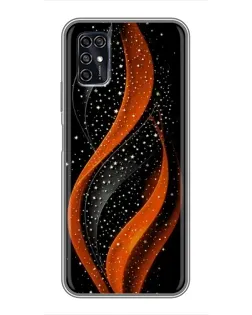 Чохол для ZTE Blade V2020 Smart з картинкою «Вогняна зоряна хвиля»
