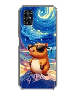 Чохол для ZTE Blade V2020 Smart з картинкою «Капібара Ван Гога»