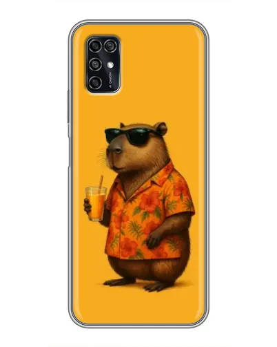Чехол для ZTE Blade V2020 Smart с картинкой «Капибара на отдыхе» Чехол для ZTE Blade V2020 Smart с картинкой «Капибара на отдыхе»