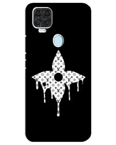 Чехол для ZTE Blade V2020 с картинкой «Цветочная монограмма» Чехол для ZTE Blade V2020 с картинкой «Цветочная монограмма»