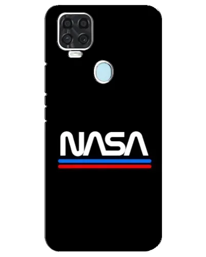 Чехол для ZTE Blade V2020 с картинкой «NASA — классика Red Blue» Чехол для ZTE Blade V2020 с картинкой «NASA — классика Red Blue»