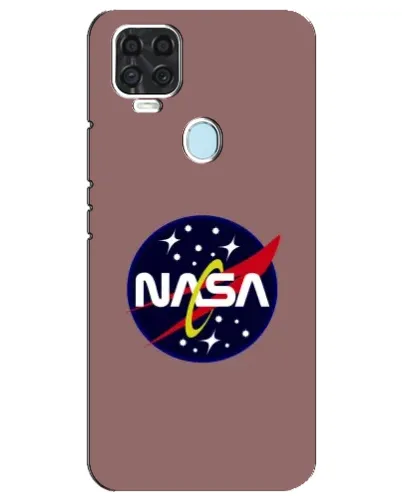 Чехол для ZTE Blade V2020 с картинкой «NASA — ретро космос» Чехол для ZTE Blade V2020 с картинкой «NASA — ретро космос»