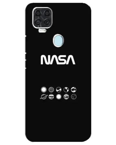 Чехол для ZTE Blade V2020 с картинкой «NASA — технический принт» Чехол для ZTE Blade V2020 с картинкой «NASA — технический принт»