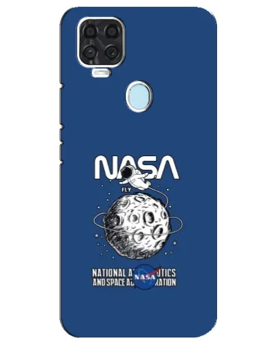 Чехол для ZTE Blade V2020 с картинкой «NASA — лунная миссия» Чехол для ZTE Blade V2020 с картинкой «NASA — лунная миссия»