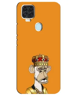 Чехол для ZTE Blade V2020 с картинкой «Золотая обезьяна Bored Ape» Чехол для ZTE Blade V2020 с картинкой «Золотая обезьяна Bored Ape»