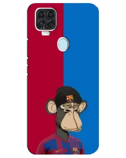 Чехол для ZTE Blade V2020 с картинкой «Bored Ape — фанат Барсы» Чехол для ZTE Blade V2020 с картинкой «Bored Ape — фанат Барсы»