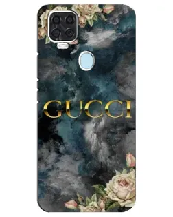 Чехол для ZTE Blade V2020 с картинкой «Абстрактные цветы Gucci» Чехол для ZTE Blade V2020 с картинкой «Абстрактные цветы Gucci»