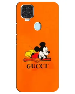 Чехол для ZTE Blade V2020 с картинкой «Микки Маус Gucci — оранж» Чехол для ZTE Blade V2020 с картинкой «Микки Маус Gucci — оранж»