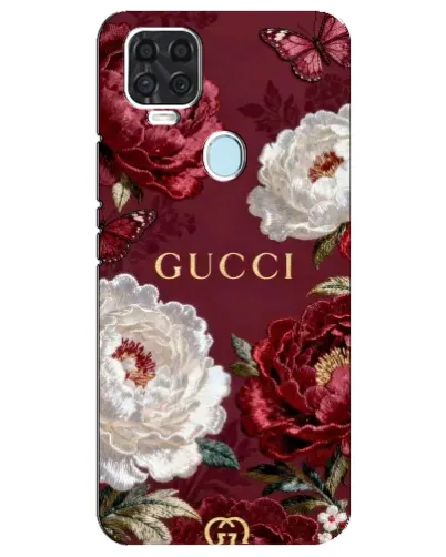 Чехол для ZTE Blade V2020 с картинкой «Gucci — бордовые розы» Чехол для ZTE Blade V2020 с картинкой «Gucci — бордовые розы»