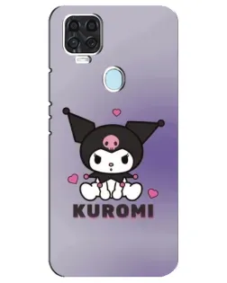 Чехол для ZTE Blade V2020 с картинкой «Kuromi — фиолетовый арт» Чехол для ZTE Blade V2020 с картинкой «Kuromi — фиолетовый арт»
