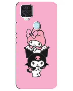 Чехол для ZTE Blade V2020 с картинкой «My Melody и Kuromi» Чехол для ZTE Blade V2020 с картинкой «My Melody и Kuromi»
