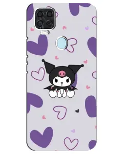 Чехол для ZTE Blade V2020 с картинкой «Kuromi и лавандовые сердца» Чехол для ZTE Blade V2020 с картинкой «Kuromi и лавандовые сердца»