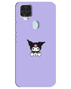 Чехол для ZTE Blade V2020 с картинкой «Kuromi — фиолетовый минимализм» Чехол для ZTE Blade V2020 с картинкой «Kuromi — фиолетовый минимализм»