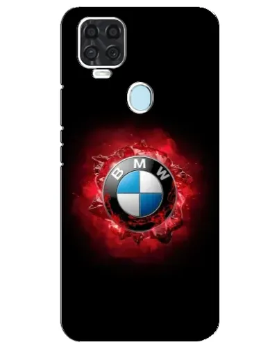 Чехол для ZTE Blade V2020 с картинкой «Логотип BMW — вспышка»