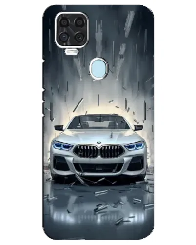 Чехол для ZTE Blade V2020 с картинкой «BMW в свете фар»