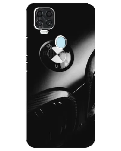 Чехол для ZTE Blade V2020 с картинкой «Эмблема BMW — макро»