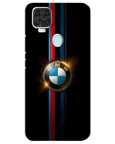 Чехол для ZTE Blade V2020 с картинкой «BMW M-Power неон»